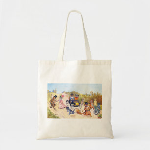 Cats in Car, Louis Wain Tote Bag