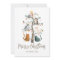Cats in Christmas Tree Christmas Holiday Card