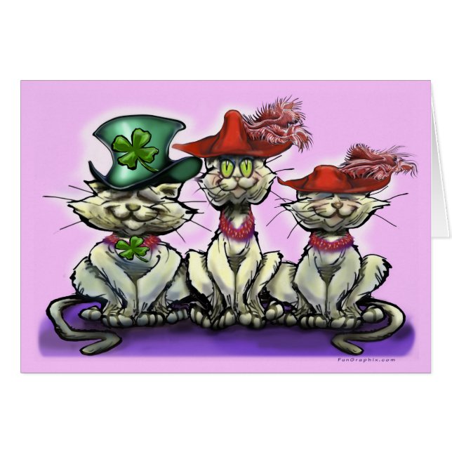 Cats in Funny Hats (Front Horizontal)