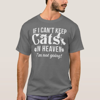 Cats In Heaven retro T-Shirt