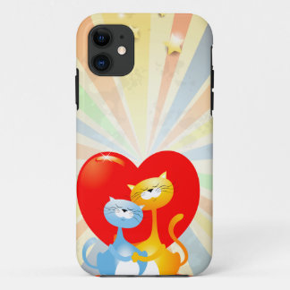 Cats in Love iPhone 11 Case