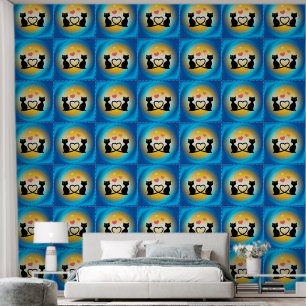Cats in Love Wallpaper