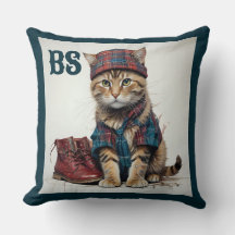 Cats in Scottish Disguise – charming tartan cats