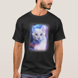 Cats In Space Astral Cosmic Astronaut Galaxy 2 T-Shirt