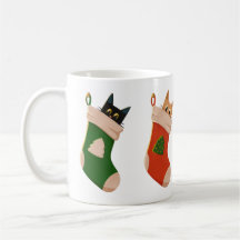 Cats in stockings