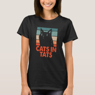 Cats in Tats Cat Lover Tattoo Lover Kitten Tattooe T-Shirt