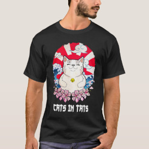 Cats in Tats Cat Tattoo Kitten Tattooed 2 T-Shirt