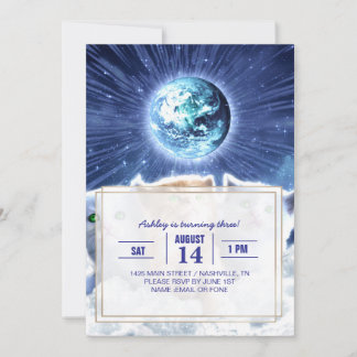 Cats in the cloud Invitation