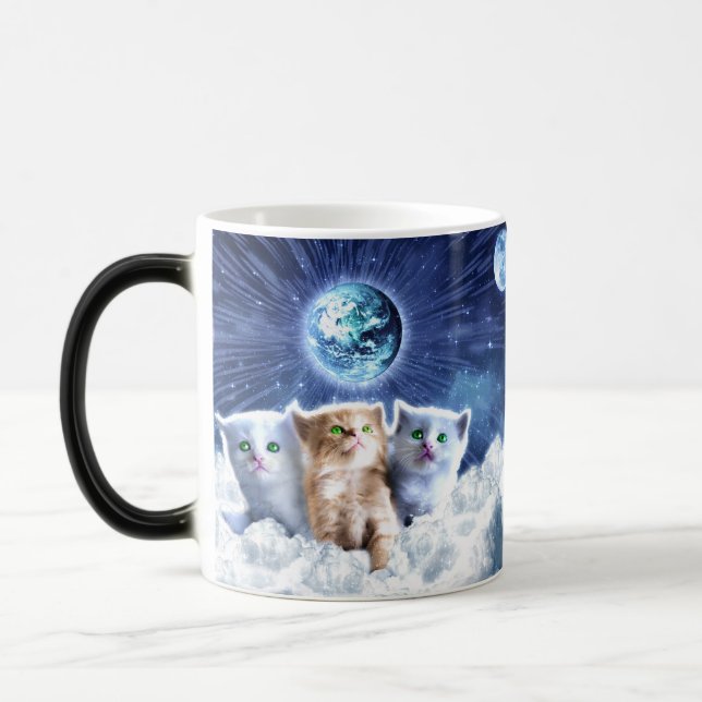 Cats in the cloud                                  magic mug (Left)