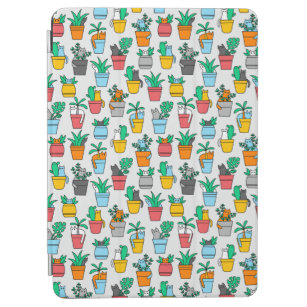 Cats in the flowerpots iPad air cover