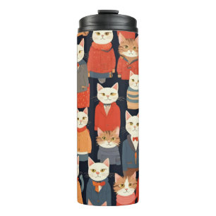 Cats in tumbler