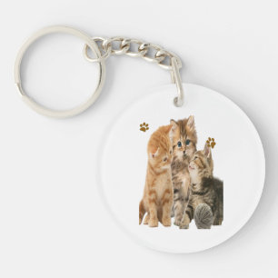 Cats Keychain