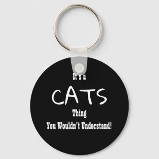 Cats Keychain