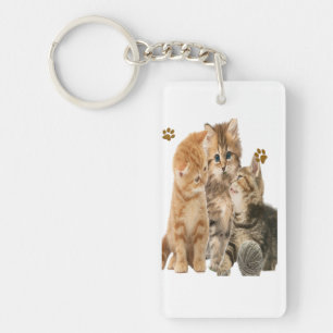 Cats Keychain