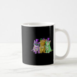 Cats Kitten Kitty Mardi Gras Festival Party Cat Lo Coffee Mug