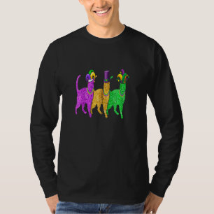 Cats Kitten Kitty Mardi Gras Festival Party Outfit T-Shirt