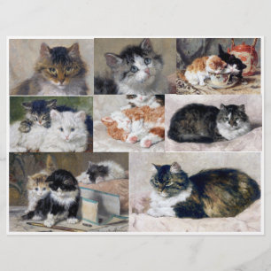 Cats & Kittens art by Henriette Ronner