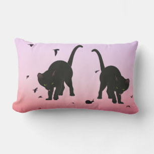 Cats Kittens Lumbar Pillow