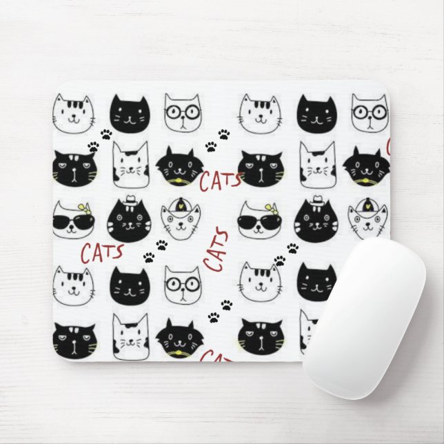 Cats Kittens Mouse Pad! Mouse Pad (With Mouse)