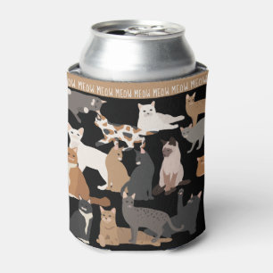 Cats   Kitty Cat Mom / Dad   Pet Lovers Can Cooler