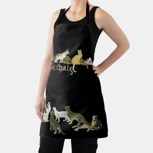 Cats (Les Chats), Alexandre Steinlen Apron (Insitu)