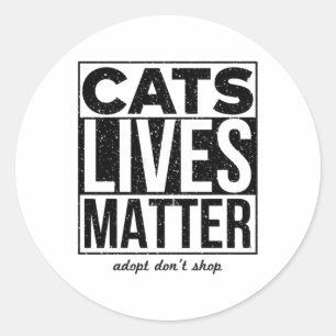 Cats Lives Sticker 
