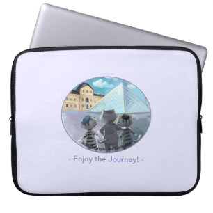 Cats Louvre Paris - Enjoy Laptop Sleeve