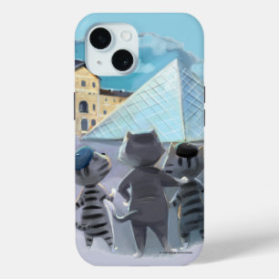 Cats Louvre Paris - Tough Phone Case
