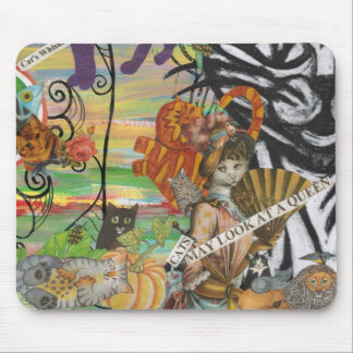 Cat's may look at a Queen Mousepad