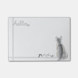 Cat's Meow Post-it Notes