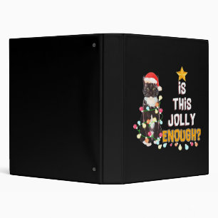 Cats Merry Chirstmas  Binder