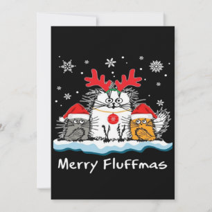Cats Merry Thank You Card
