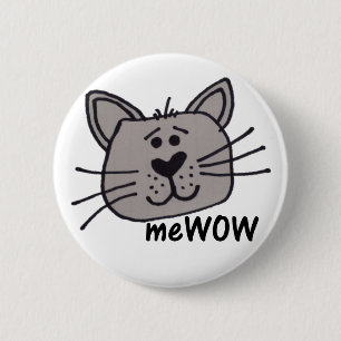 Cat's MeWOW Customizable Button