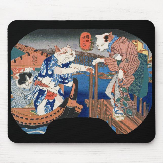 Cats Mouse Pad (Front)