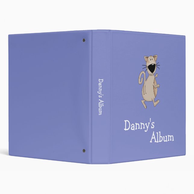 Cats 'n' Dogs · Brown Cat Binder (Background)