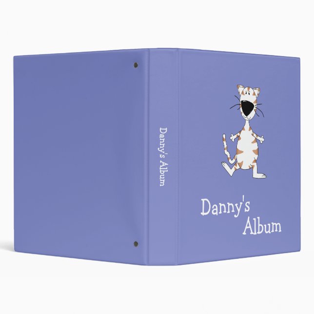 Cats 'n' Dogs · White Cat Binder (Background)