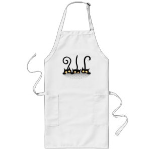 Cats Naughty, Playful and Funny Characters Long Apron