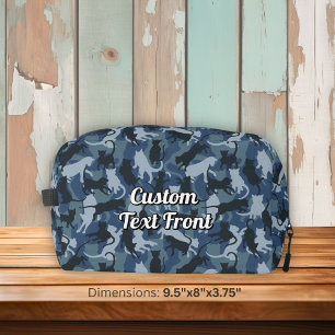 Cats Navy Camouflage Dopp Kit