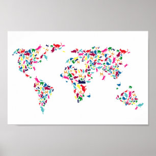 cats of the world poster