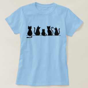 Cats on a line T-Shirt