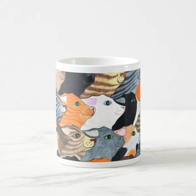 Cats on Parade Mug (Center)