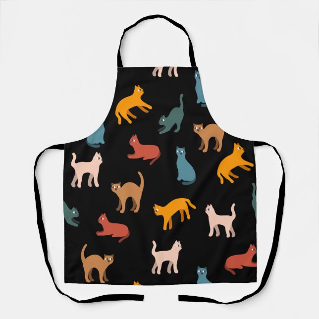 Cats on the black apron (Front)