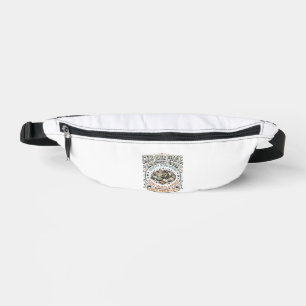 Cats Over People Cat Introvert Anti Social Vintage Fanny Pack