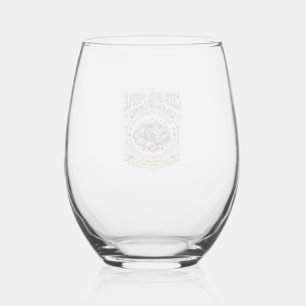 Cats Over People Cat Introvert Anti Social Vintage Stemless Wine Glass
