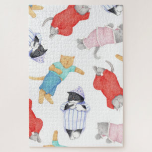 CATS PAJAMAS 20"X30" Puzzle