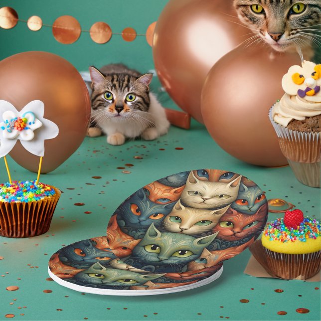 Cats Paper Plate (Creator Uploaded)