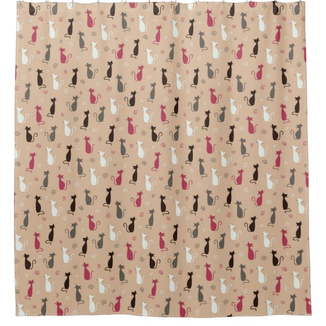 cats Pattern Pink (Front)