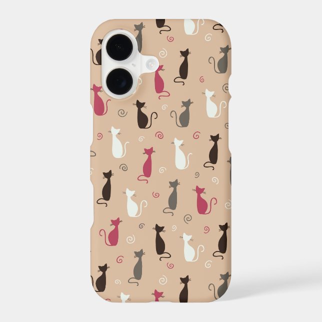 cats Pattern Pink (Back)