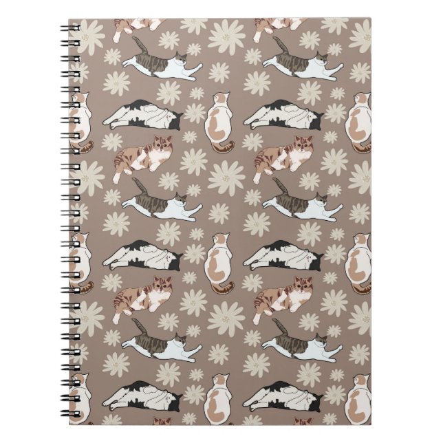 Cats patterns notebook (Front)