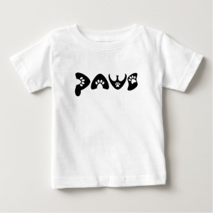 Cats Paws, Cat Lover Baby T-Shirt